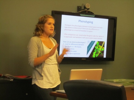 Lauren presents  concept of phenotyping.